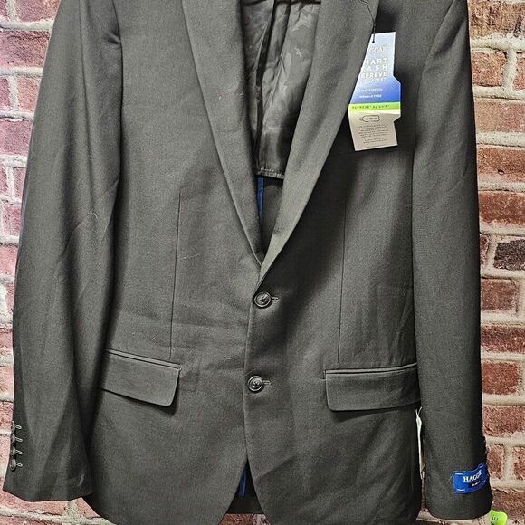 Men's HAGGAR Smart Wash Slim Fit Suit Separates Jacket 42 - Picture 4 of 8